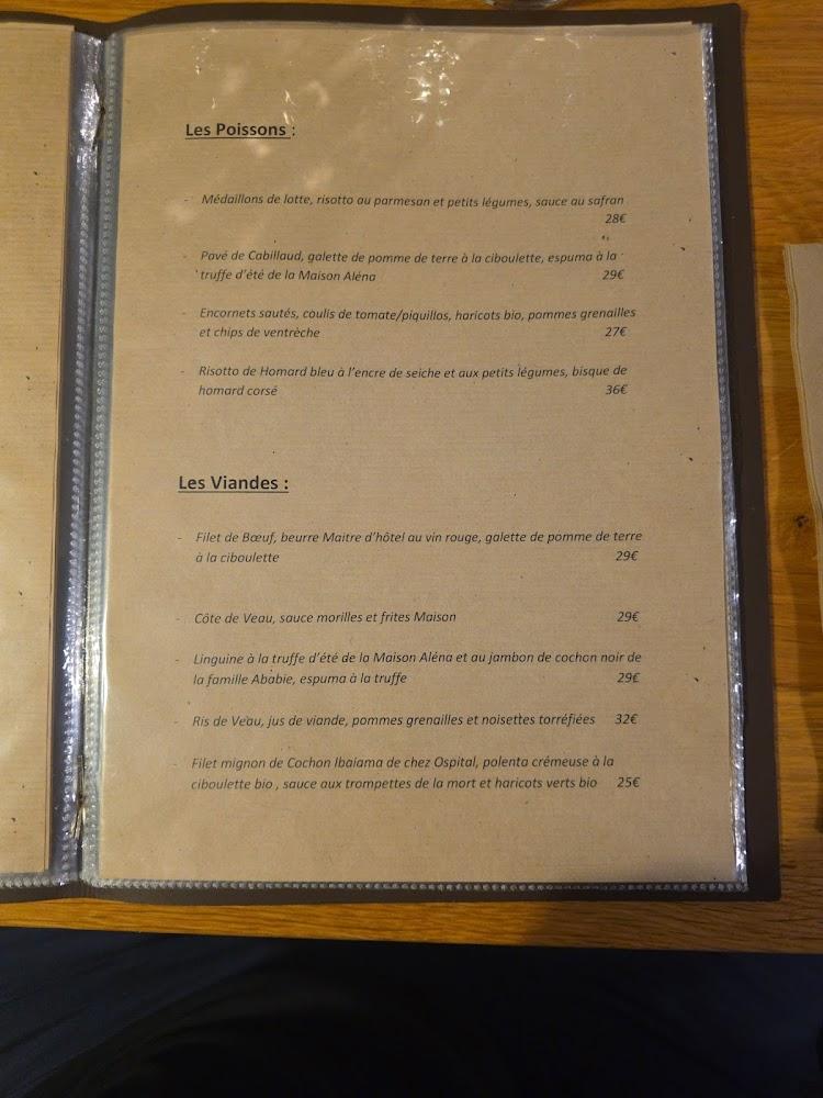 ARROMA Resto-Bistrot - Menu Image 3