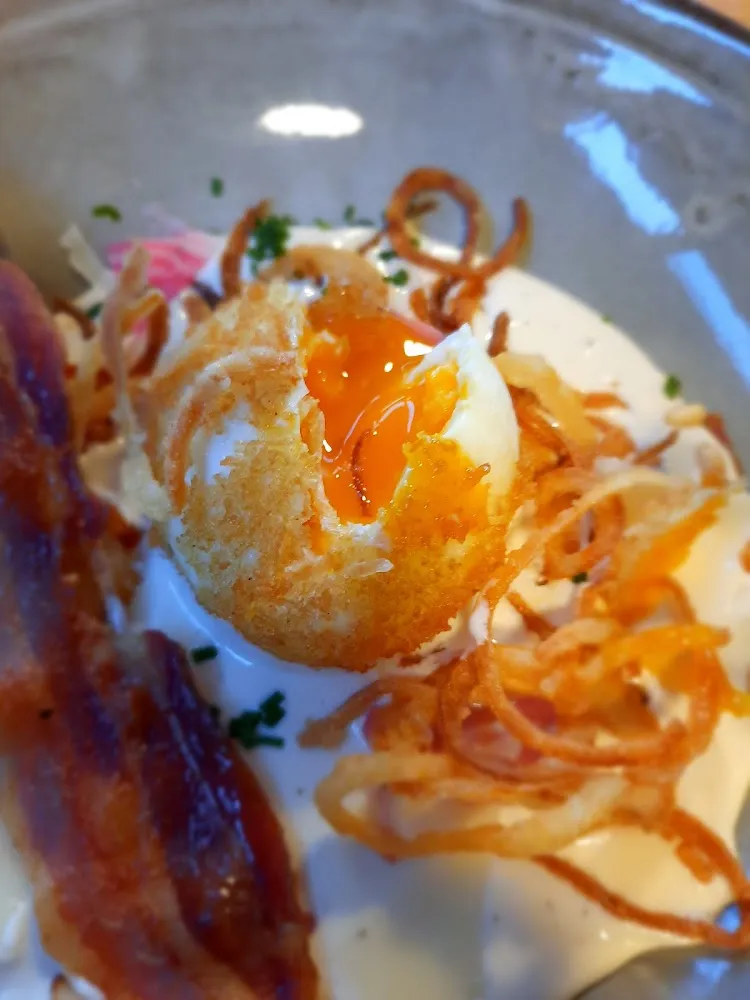 Oeuf Mollet Au Parmesan